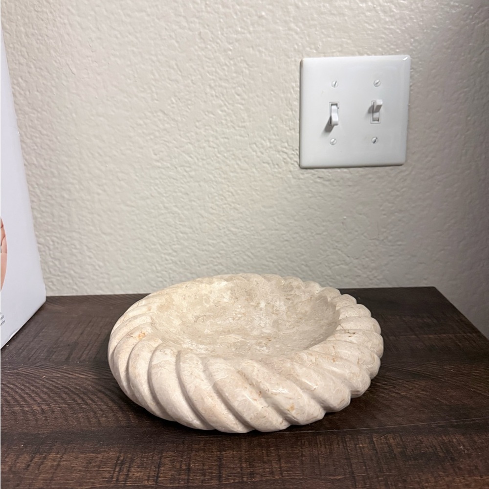 Studio McGee Cream Textured Bowl